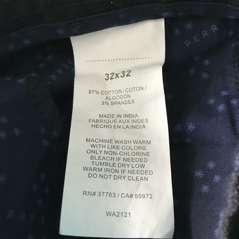 Perry Ellis - Black Trouser - Picture 7 of 7